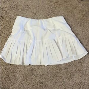White tennis/golf skirt